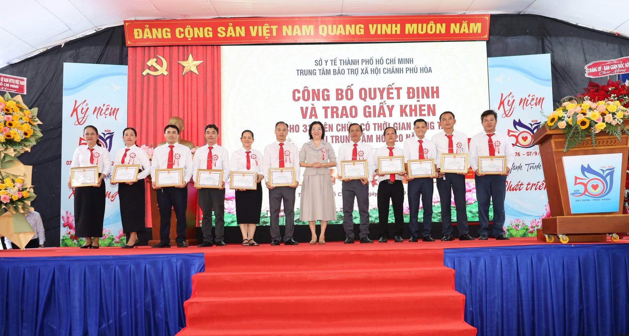 Trung tâm Chánh Phú Hòa kỷ niệm 50 năm thành lập