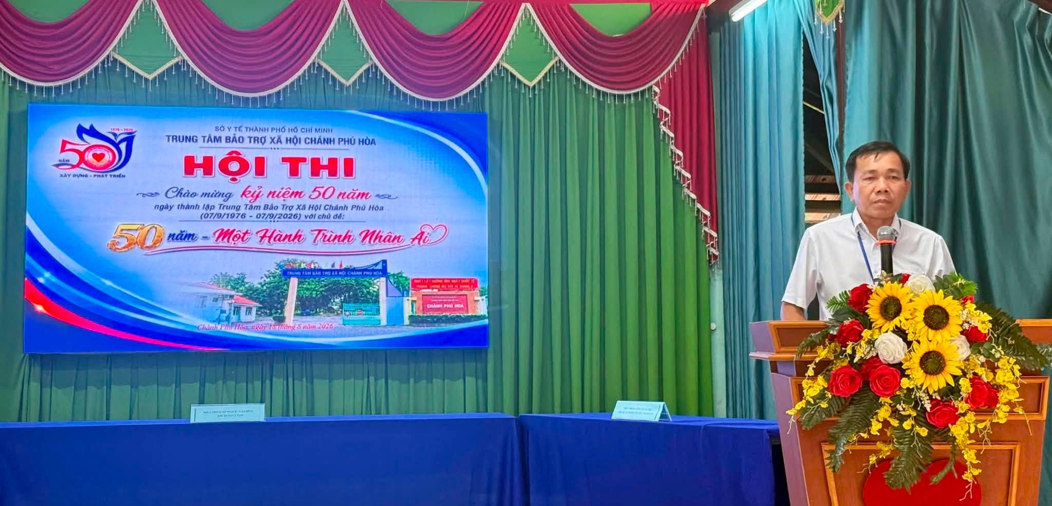 Hội thi “50 năm – Một hành trình nhân ái” tại Trung tâm Bảo trợ xã hội Chánh Phú Hòa